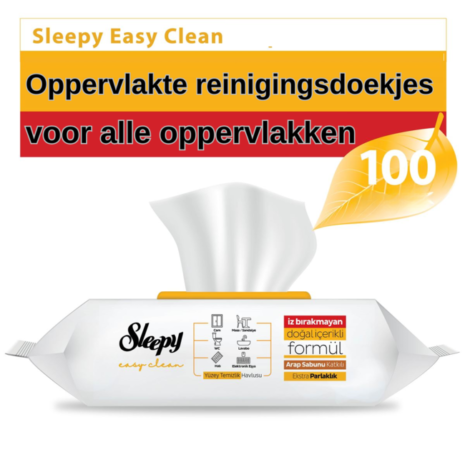 Sleepy gele reinigingsdoekjes, doekjes