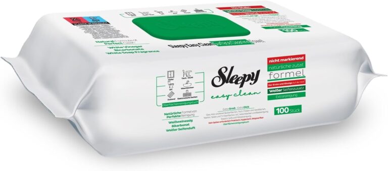 Sleepy groen natte doekjes - reinigingsdoekjes met witte zeep